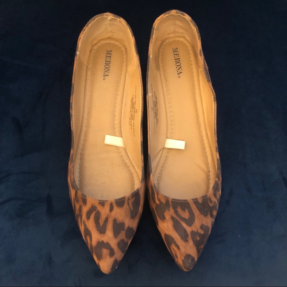 Pointed toe Leopard Print Flat